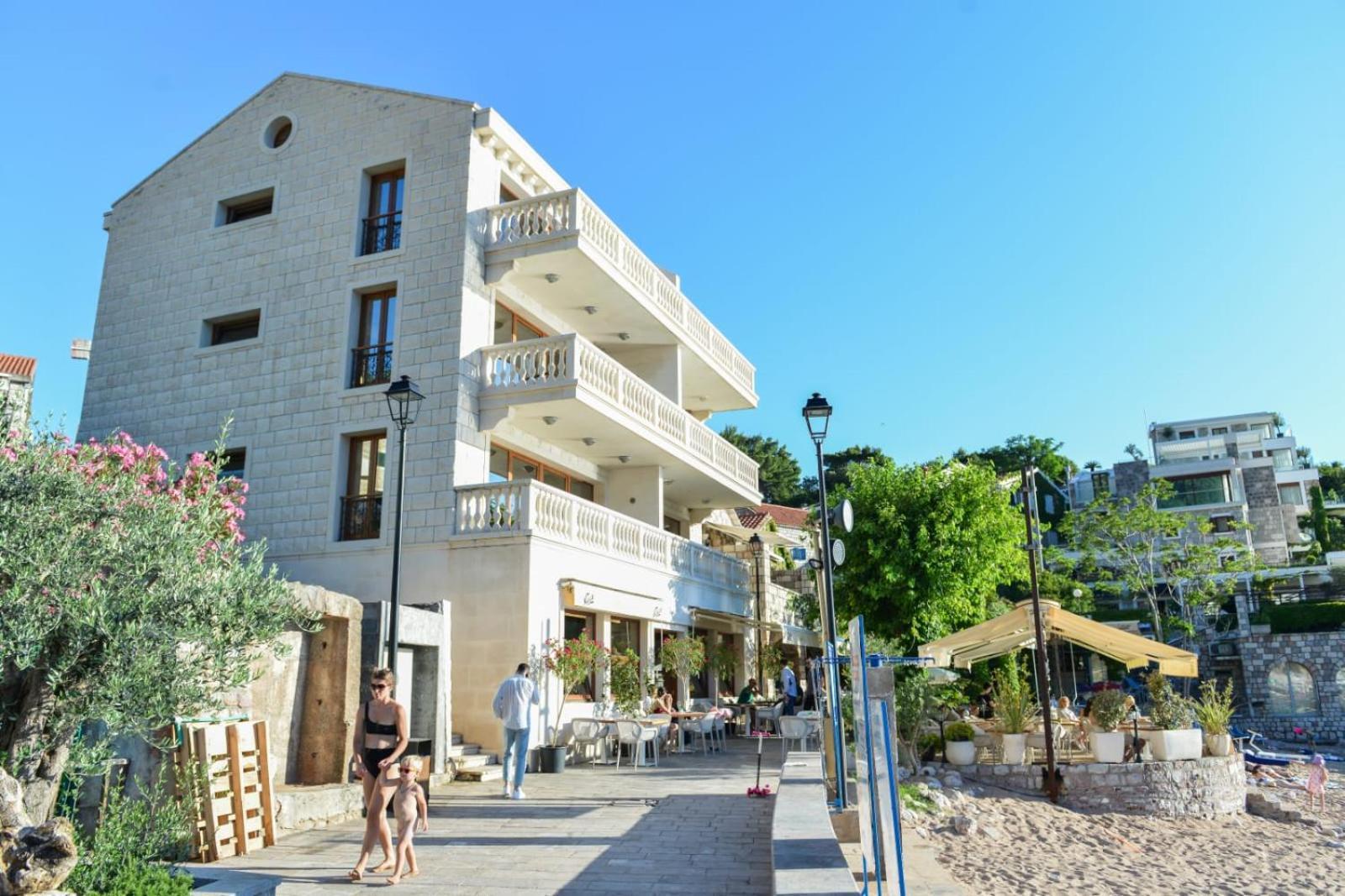 Przno Luxury Apartments Sveti Stefan Ngoại thất bức ảnh